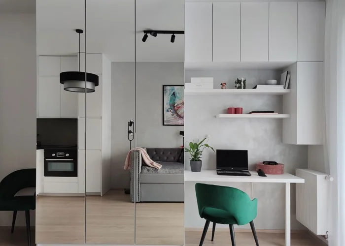 Pronájem bytu 1+kk, 24 m² - Tuchoměřice