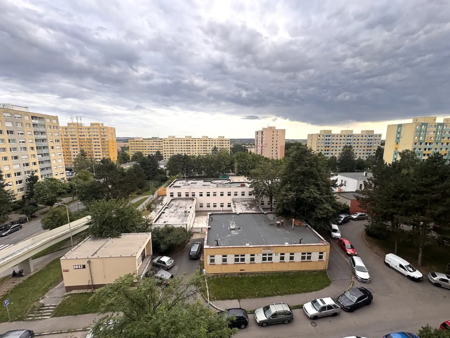 Pronájem bytu 2+kk, 42 m2, panel, částečně zařízený, Praha 4 - Chodov