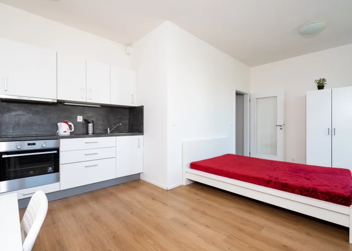 Pronájem bytu 1+kk 32m² - Praha - Hlubočepy