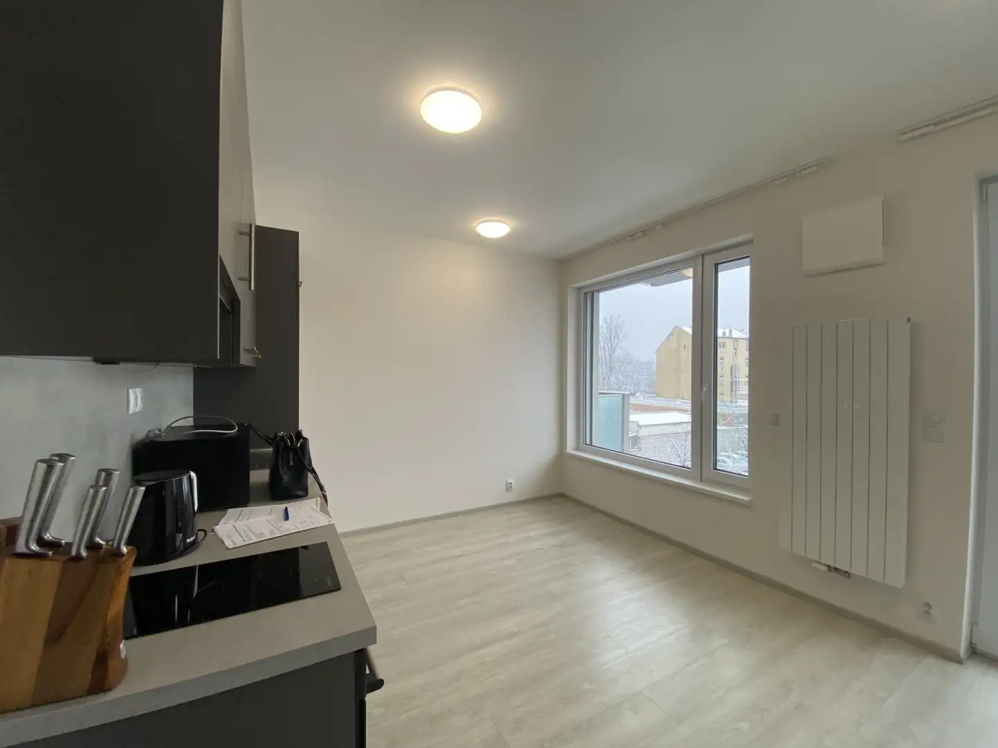 Pronájem bytu 1+kk/B, 33 m2, zařízený/nezařízený, Praha 7 - Holešovice