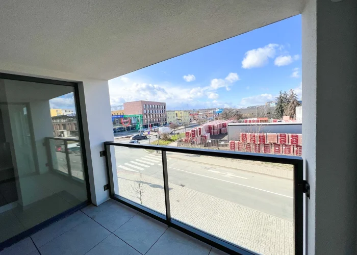 Pronájem bytu 2+kk/L/G, novostavba, nezařízený, 61 m2, Praha 9 - Hloubětín
