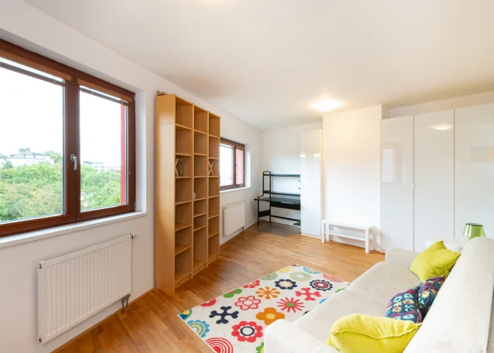 Pronájem bytu 1+kk, 34 m² - Praha - Smíchov