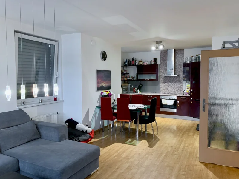 Pronájem bytu 2+kk, 56m², terasa 81 m2, Nová Harfa