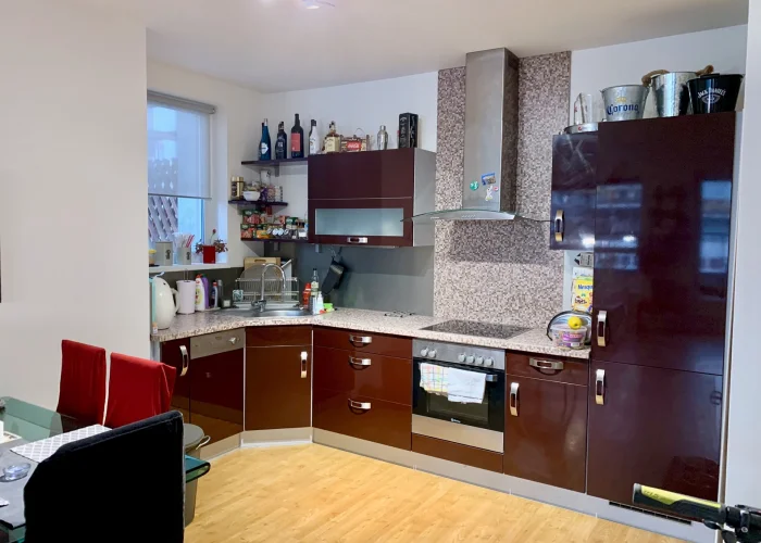 Pronájem bytu 2+kk, 56m², terasa 81 m2, Nová Harfa