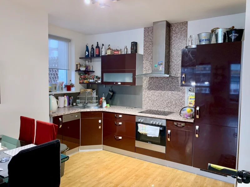 Pronájem bytu 2+kk, 56m², terasa 81 m2, Nová Harfa
