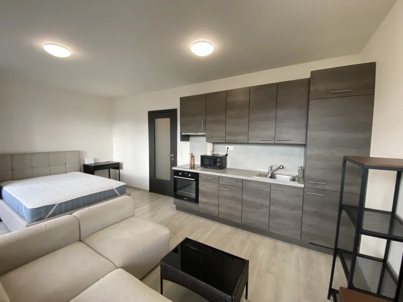 Pronájem bytu 1+kk/B, 33 m2, zařízený/nezařízený, Praha 7 - Holešovice