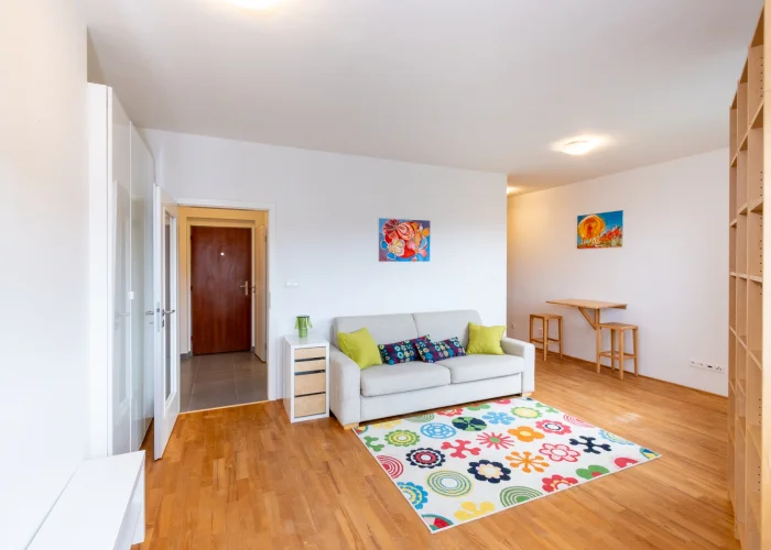 Pronájem bytu 1+kk, 34 m² - Praha - Smíchov