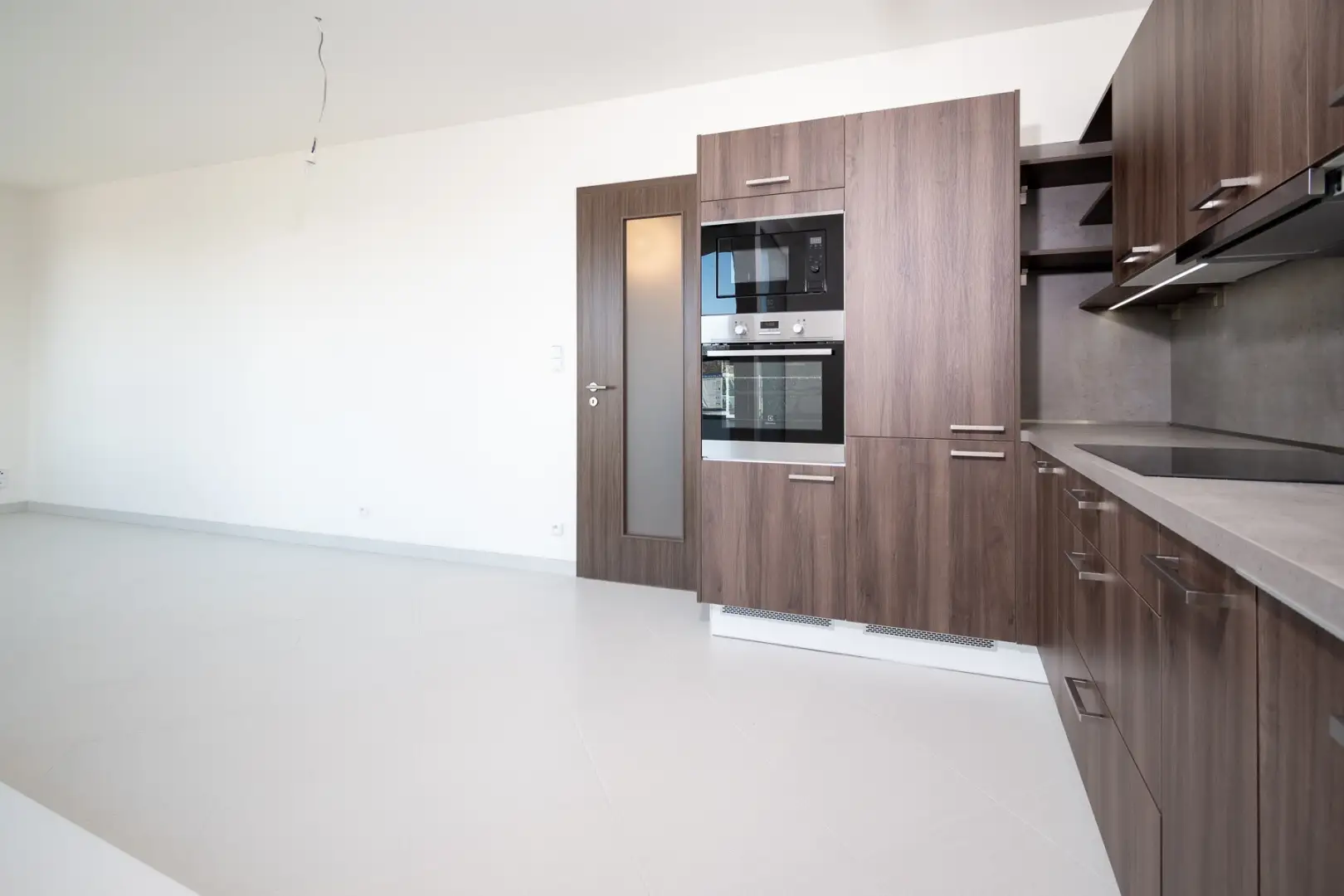 Pronájem bytu 2+kk/L/G, novostavba, nezařízený, 61 m2, Praha 9 - Hloubětín