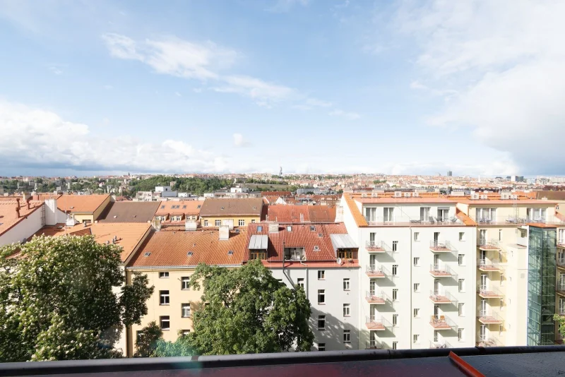 Pronájem mezonetového bytu 2+kk, 103m², zařízený, Pod Vilami, Praha 4 - Nusle