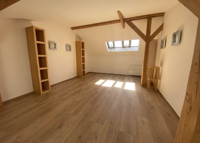 Pronájem mezonetového bytu 2+kk, 103m², zařízený, Pod Vilami, Praha 4 - Nusle