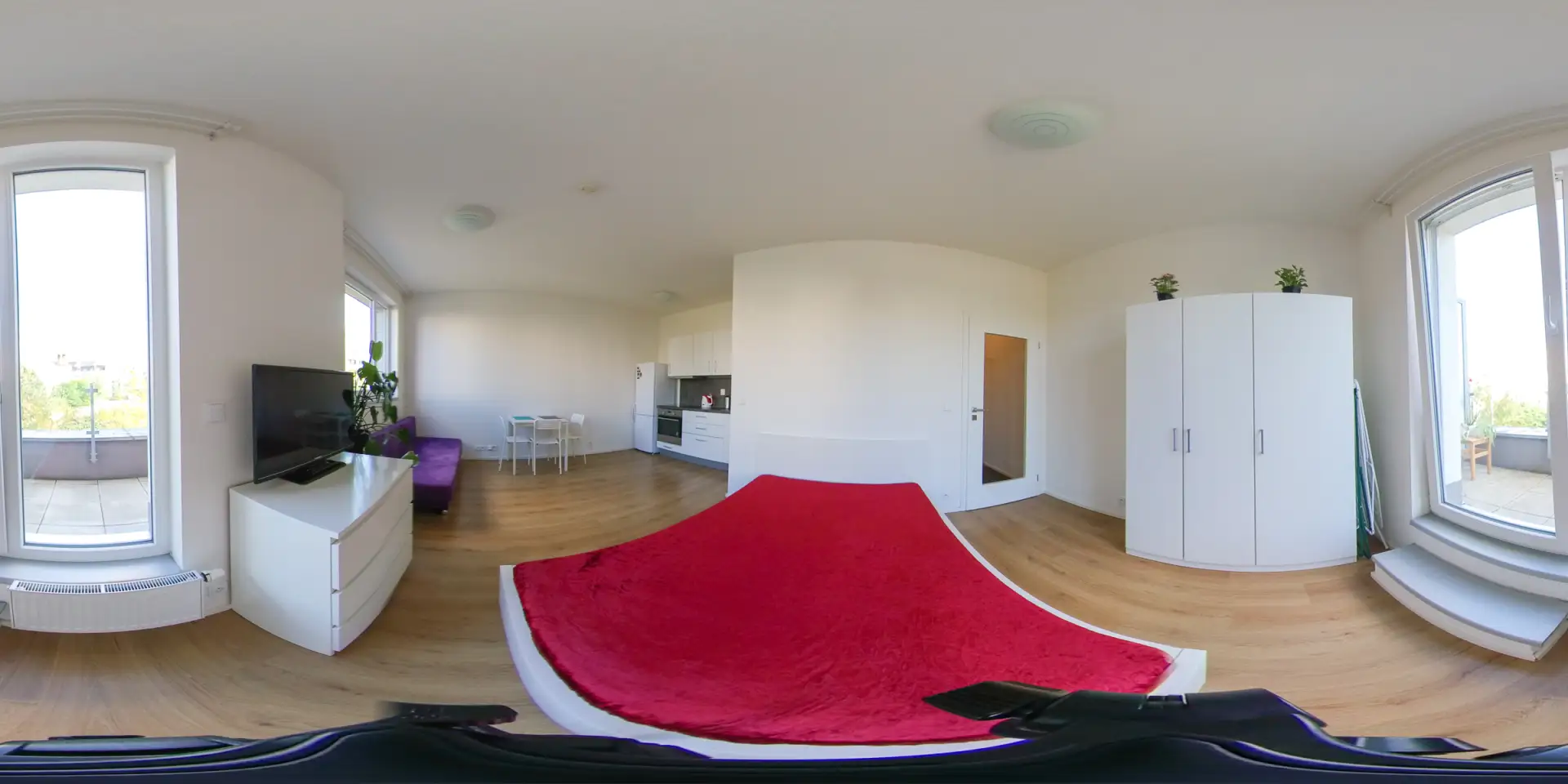 Pronájem bytu 1+kk 32m² - Praha - Hlubočepy