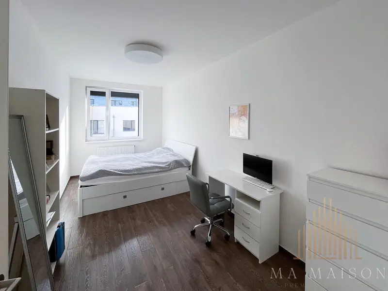 Pronájem bytu 2+kk/B/G, 54 m², novostavba, nezařízený, Praha - Střížkov