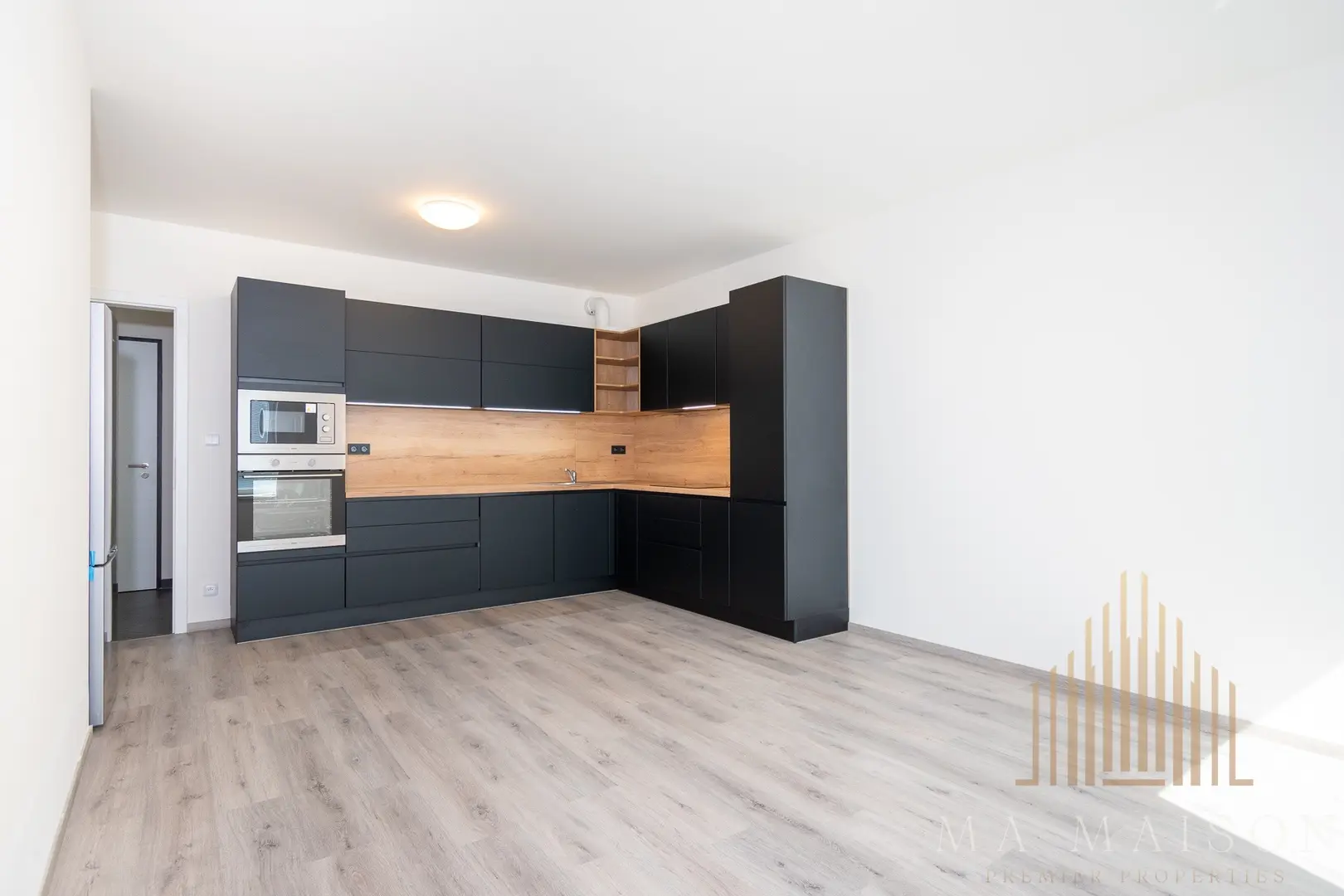 Pronájem bytu 2+kk/L/G, 53,6 m2, novostavba, nezařízený, Praha - Ruzyně