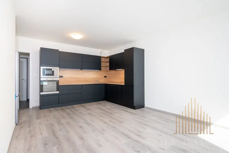 Pronájem bytu 2+kk/L/G, 53,6 m2, novostavba, nezařízený, Praha - Ruzyně