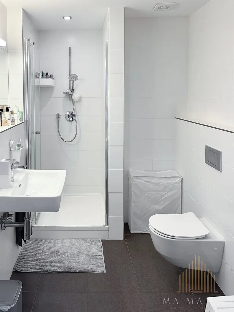 Pronájem bytu 2+kk/B/G, 54 m², novostavba, nezařízený, Praha - Střížkov