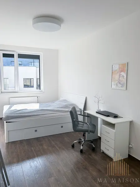 Pronájem bytu 2+kk/B/G, 54 m², novostavba, nezařízený, Praha - Střížkov