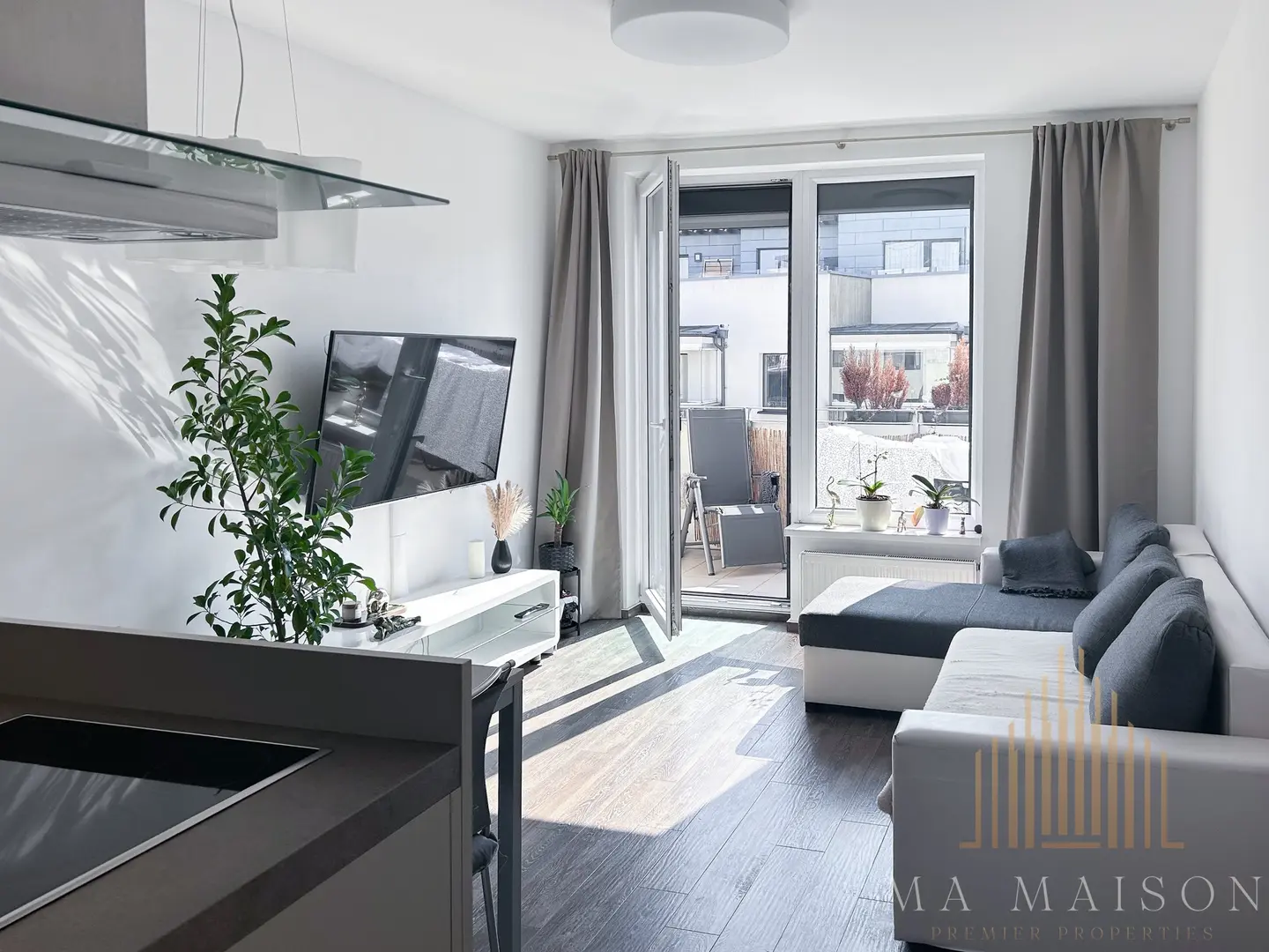 Pronájem bytu 2+kk/B/G, 54 m², novostavba, nezařízený, Praha - Střížkov