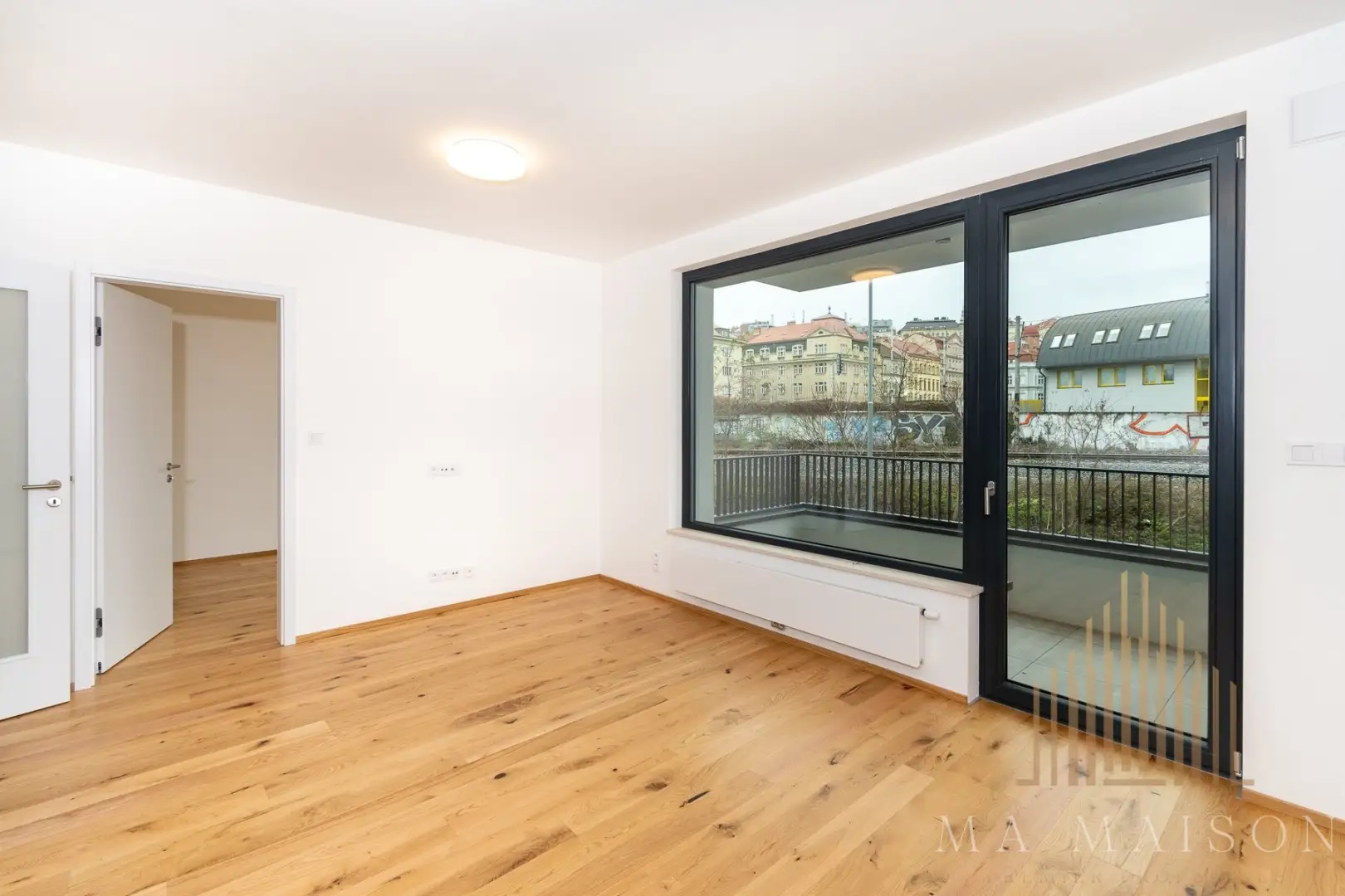 Pronájem bytu 2+kk/B, 45 m², nezařízený, Praha 4 - Nusle