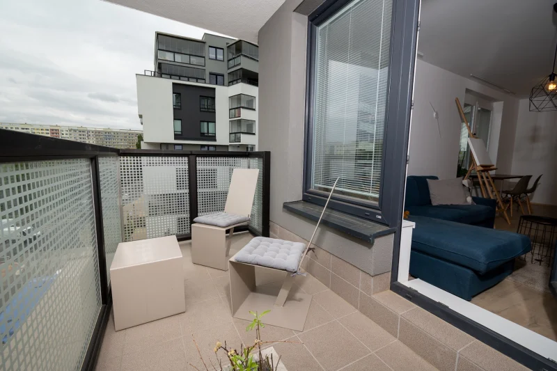 Pronájem bytu 2+kk/T/G o výměře 56m² - Praha - Střížkov