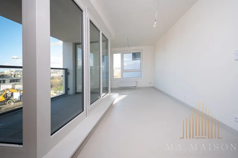 Pronájem bytu 2+kk/B/G, novostavba, nezařízený, 61 m2, Praha 9 - Hloubětín