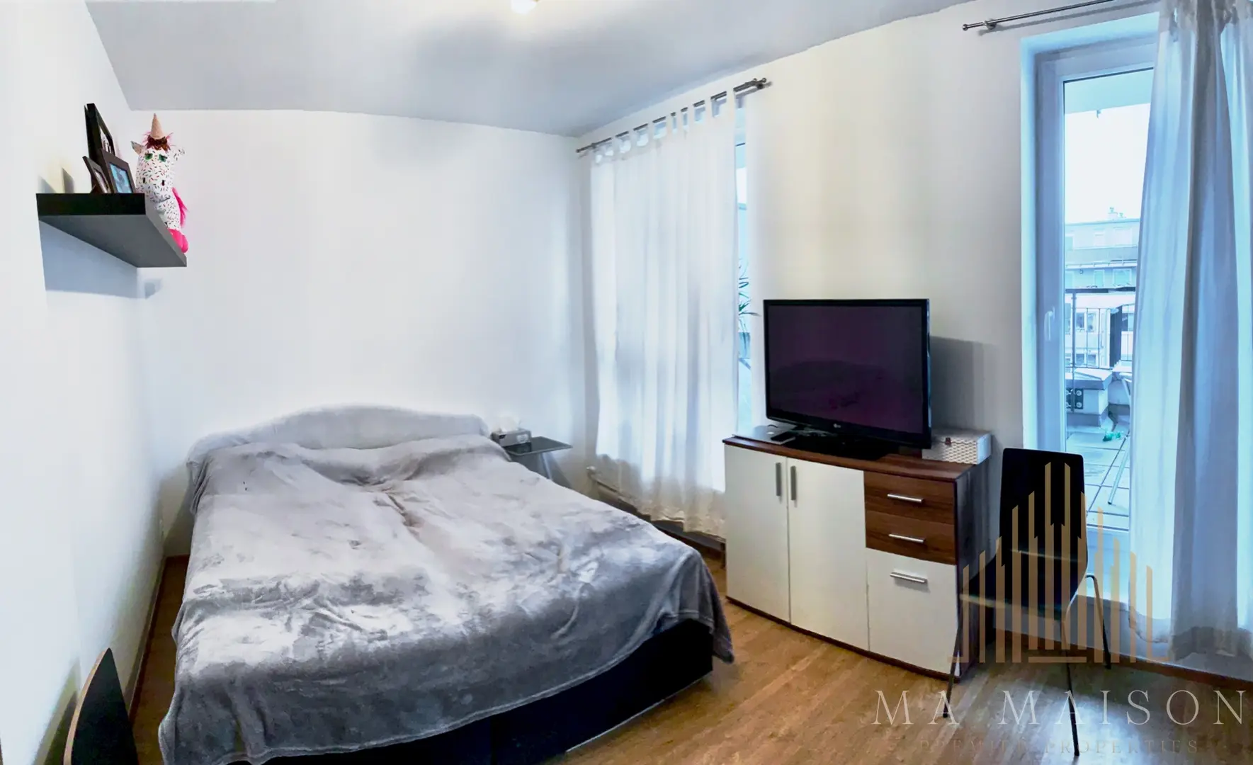 Pronájem Bytu 2+kk, 56m², terasa 81 m2, Nová Harfa