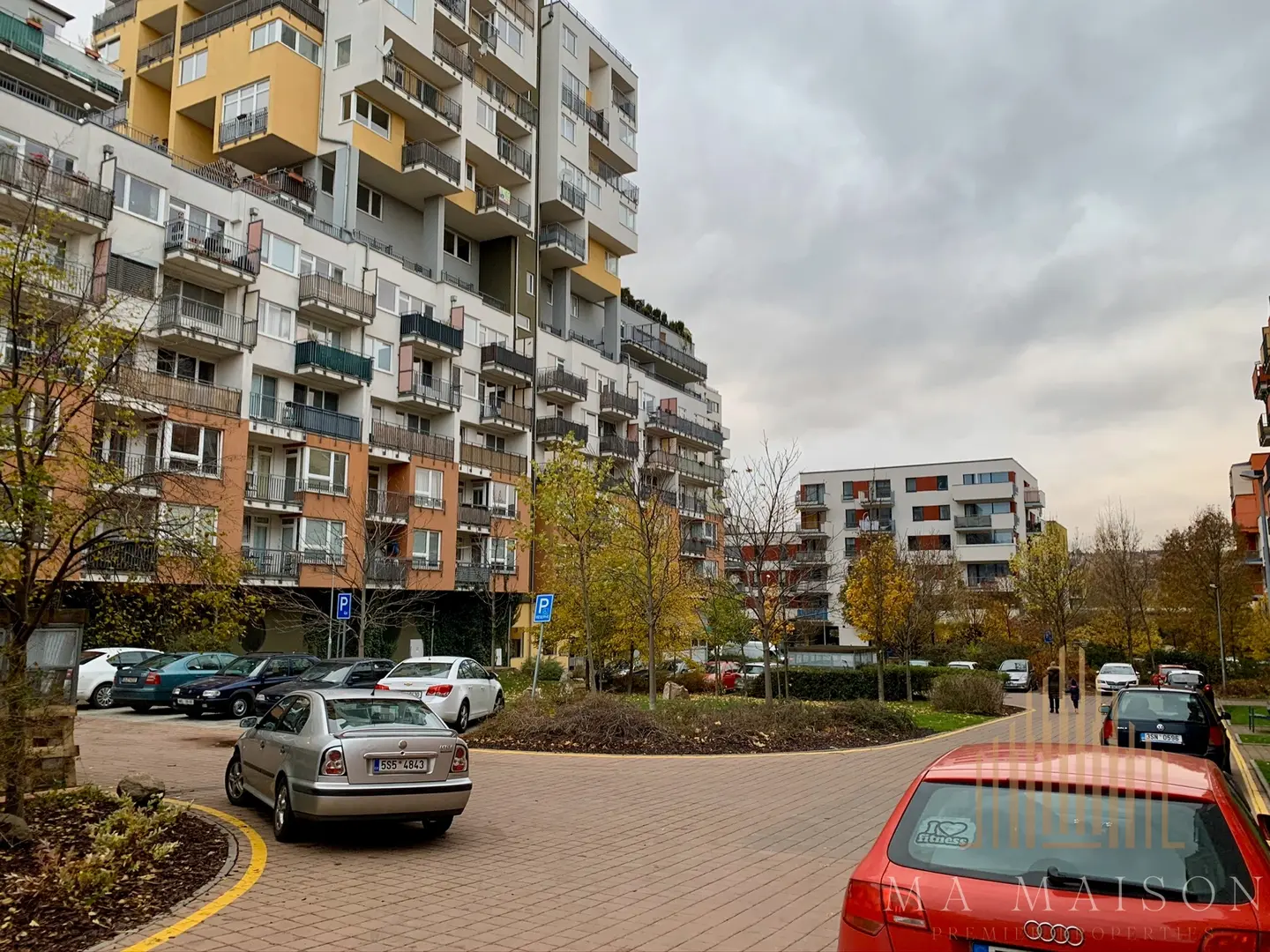 Pronájem Bytu 2+kk, 56m², terasa 81 m2, Nová Harfa