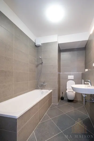 Pronájem bytu 2+kk/L/G, 53,6 m2, novostavba, nezařízený, Praha - Ruzyně