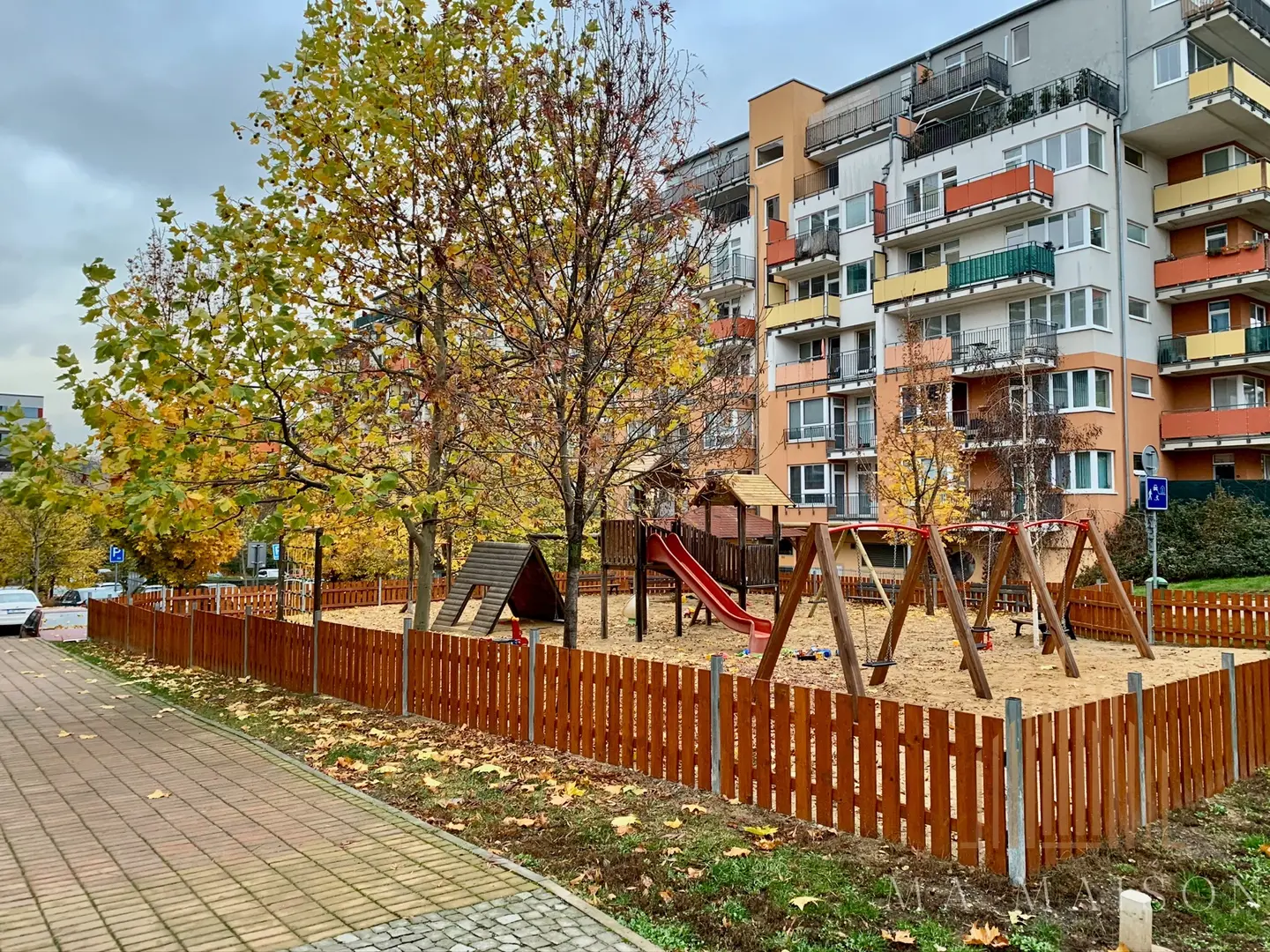Pronájem Bytu 2+kk, 56m², terasa 81 m2, Nová Harfa
