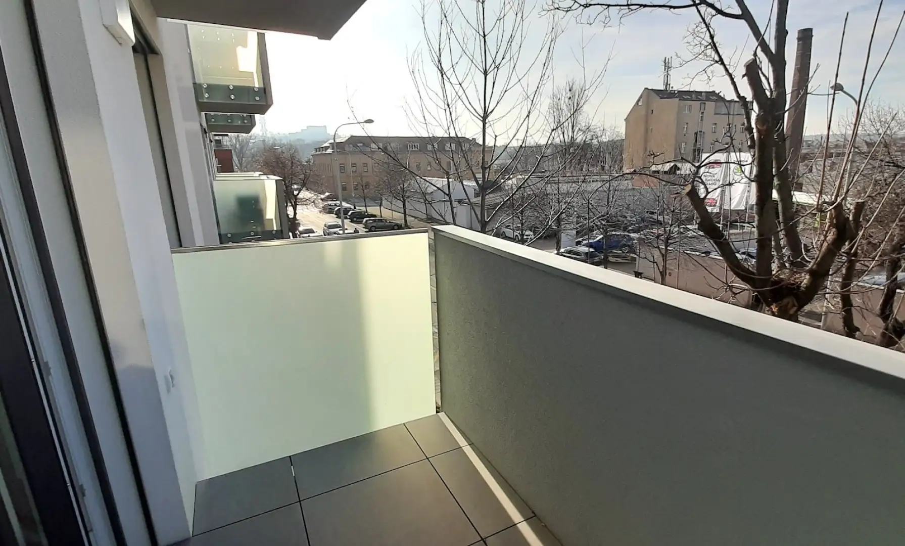 Pronájem moderního bytu 1+kk, 33 m2 + balkon,  Praha 7 - Holešovice