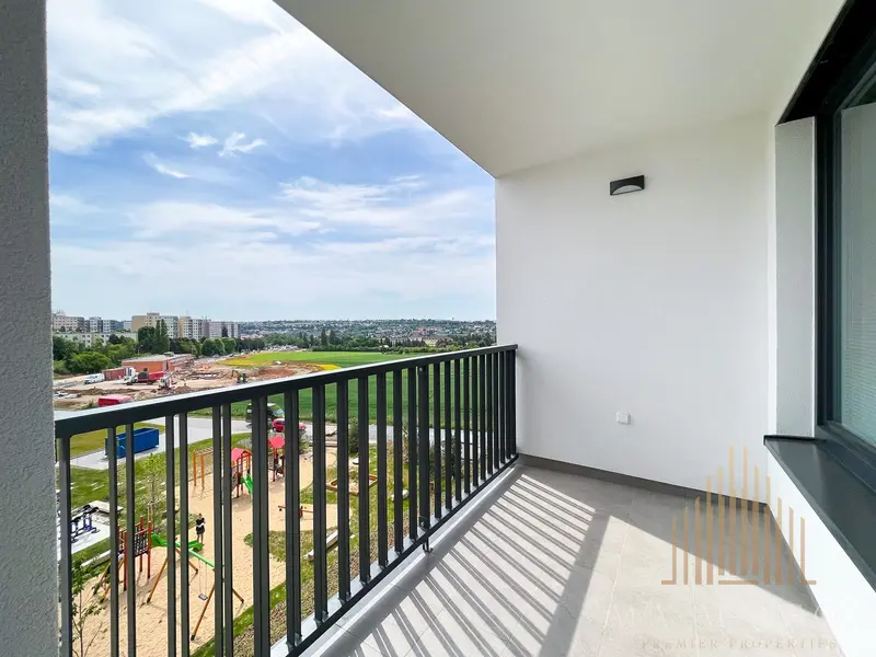 Pronájem bytu 2+kk/L/G, 53,6 m2, novostavba, nezařízený, Praha - Ruzyně