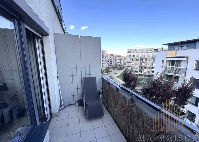 Pronájem bytu 2+kk/B/G, 54 m², novostavba, nezařízený, Praha - Střížkov